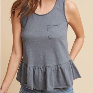 Eri + Ali grey sleeveless top